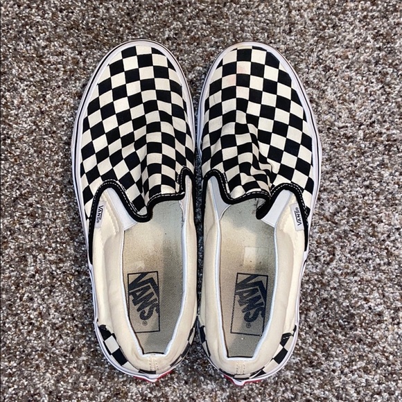 Vans Shoes - checkered vans
